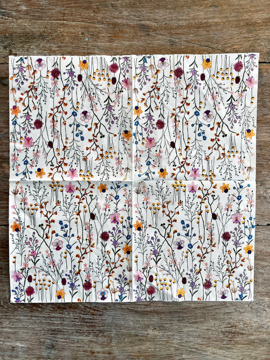 Napkin Tissue-Wildflowers
