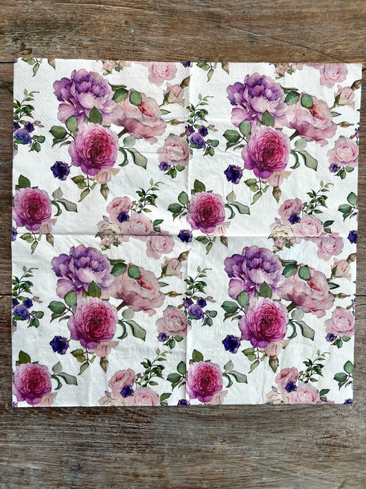 Napkin Tissue-Peony Beauty