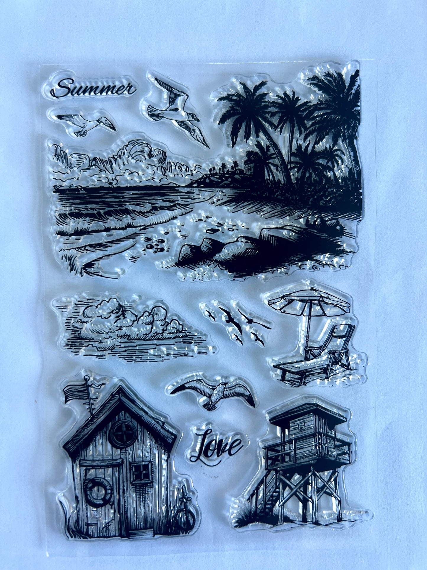 Stamps-At the Beach