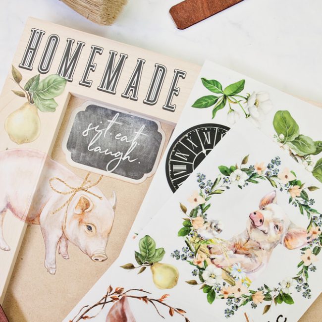 ReDesign Decor Transfer-Farm Fresh-Small 3 sheets