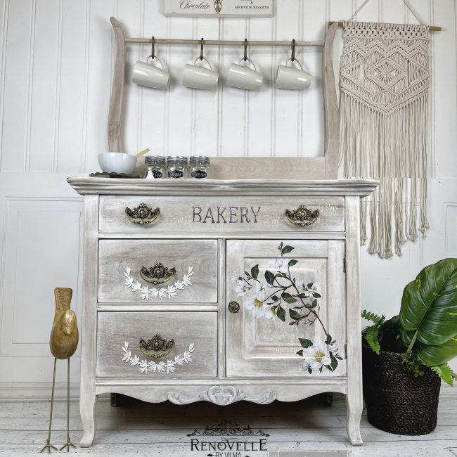 Redesign Decor Transfer- White Magnolias Small 3 sheets