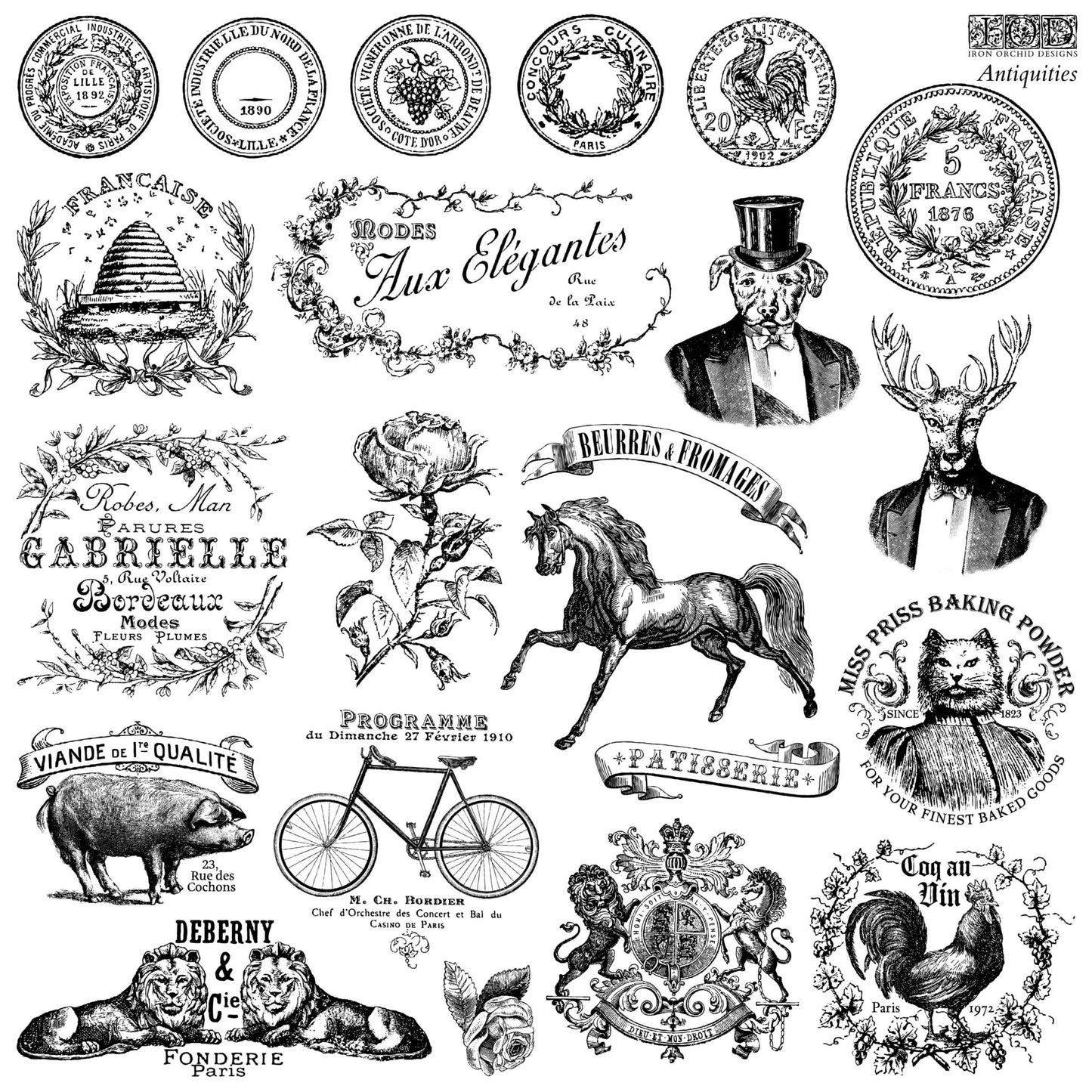 IOD Stamp- ANTIQUITIES