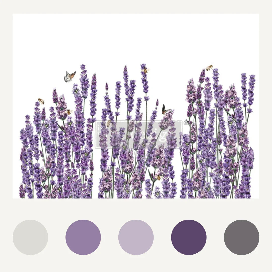 Redesign Decor transfer- Champs De Lavande
