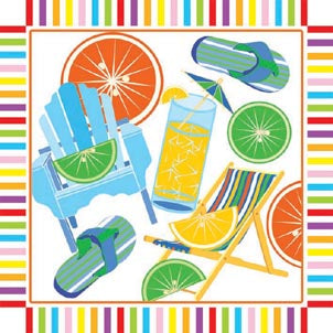 Designer Napkin-Summertime