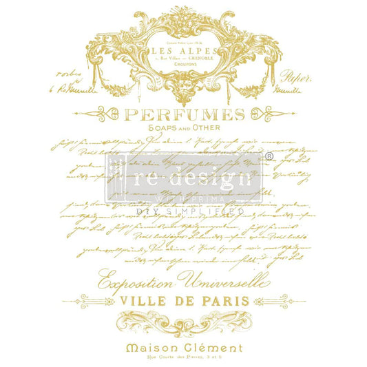 Redesign Decor Transfer-Perfume Notes