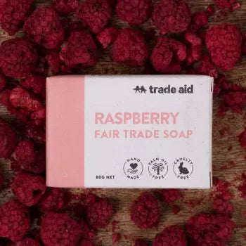 TradeAid Fair Trade Raspberry Soap