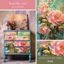 ReDesign Decoupage Fiber Tissue-Bold Blooms A1