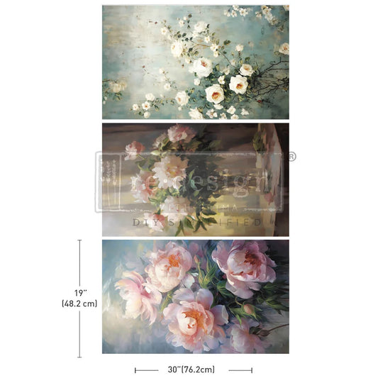 ReDesign Decoupage Fiber Tissue -Bountiful Beauty-3 Stunning designs
