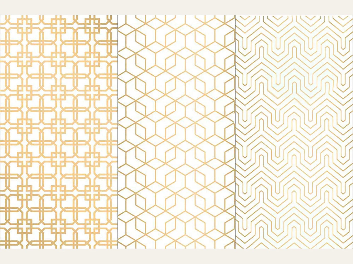 SALE: Redesign Decor transfer-Motif geometrique-3 Sheets