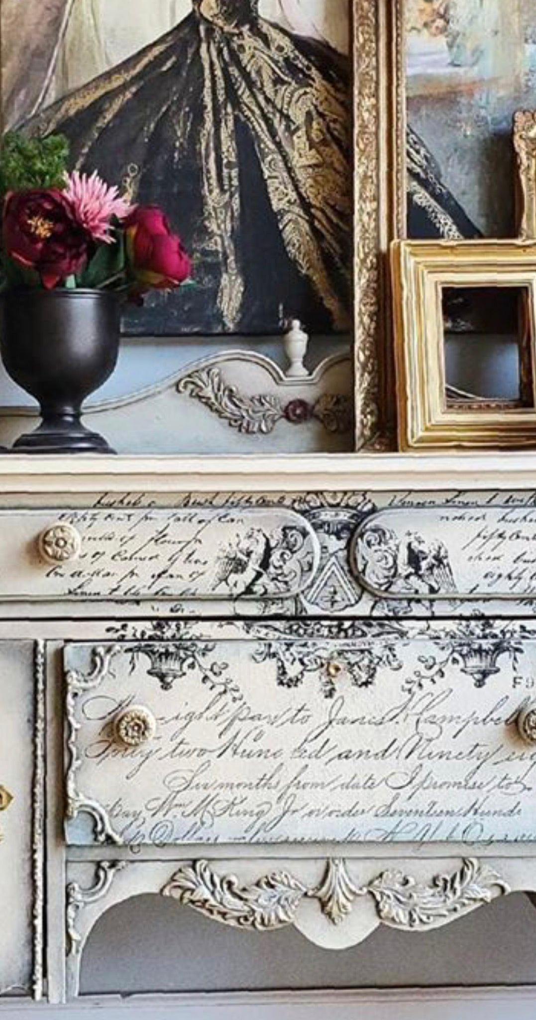 Re design Decor transfer- Parisian Letter