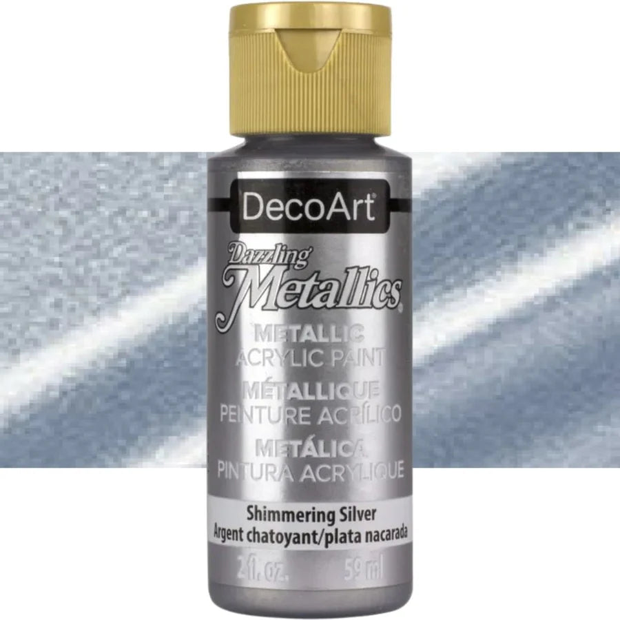 DecoArt Silver-Dazzling Metallics