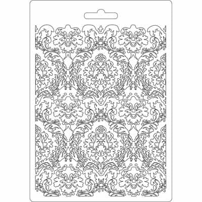 Texture Impression mould - Damask A5