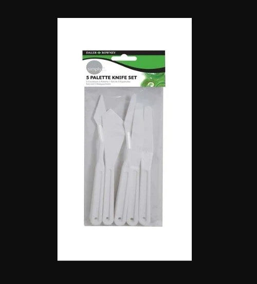 Palette Knife set-5 Shapes.