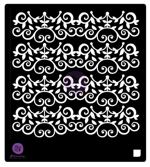 Prima Stencil-Ornate Cast Iron Vine
