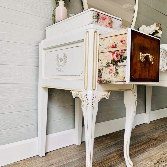 Redesign Fiber Tissue - Shabby Floral