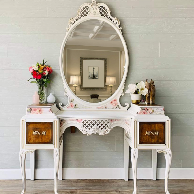 ReDesign Rice paper- Amiable Roses A3