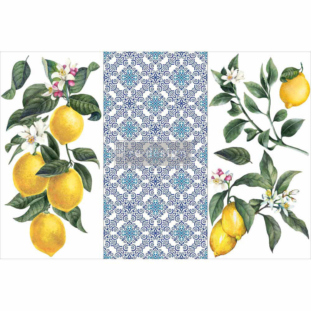 Redesign Decor transfer-Lemon Tree-Small 3 Sheets