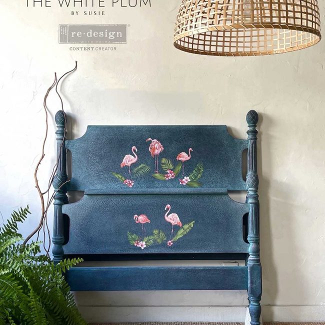 Redesign Decor transfer-Flamingo Pink Small 3 sheets