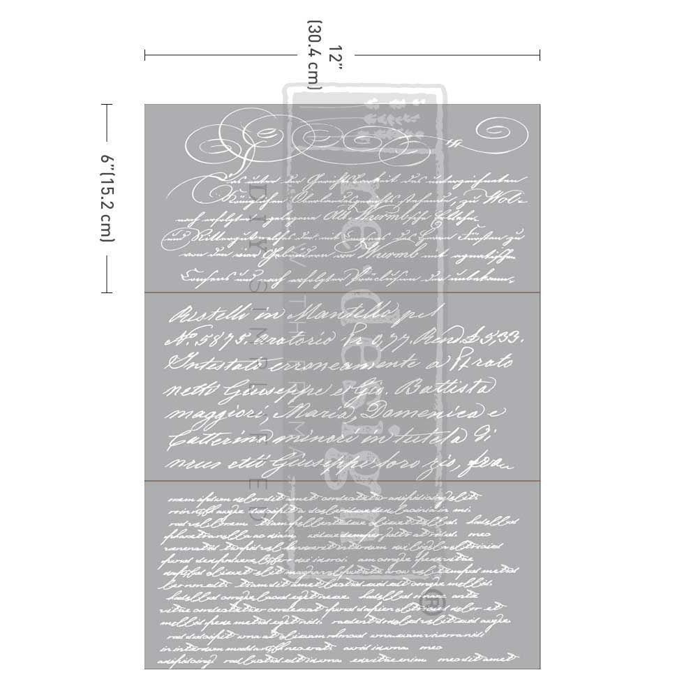 Redesign Decor transfer-Secret Letter 11-Small