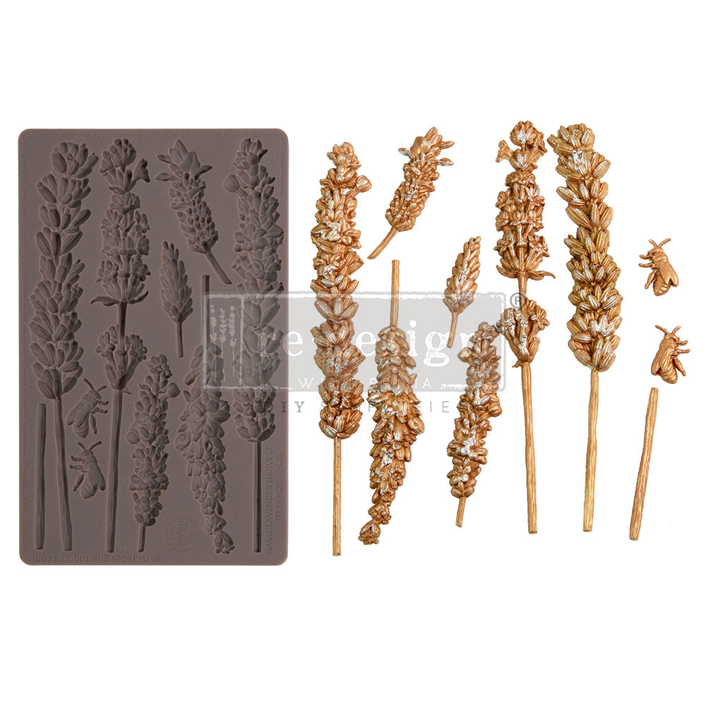NEW:Re Design Decor mould - LAVENDER HARVEST