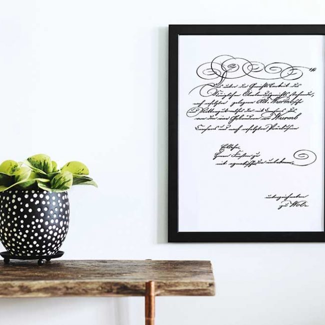 Redesign Decor transfer-Secret Letter-Small 3 sheets