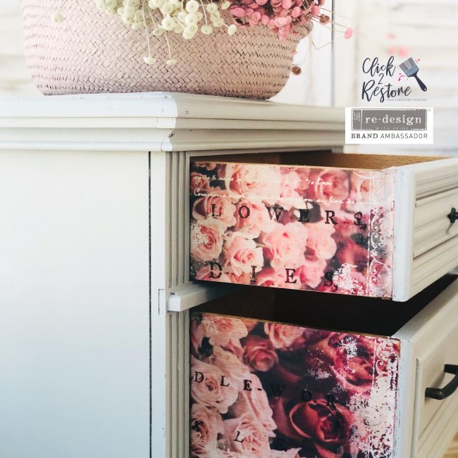 Redesign Fiber Tissue -Angelic Rose Garden