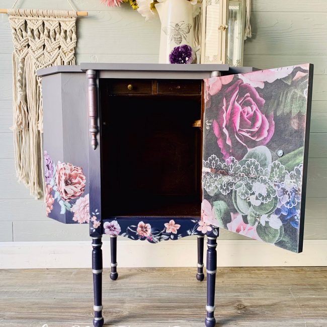 ReDesign Fiber Tissue - Dark Lace Floral