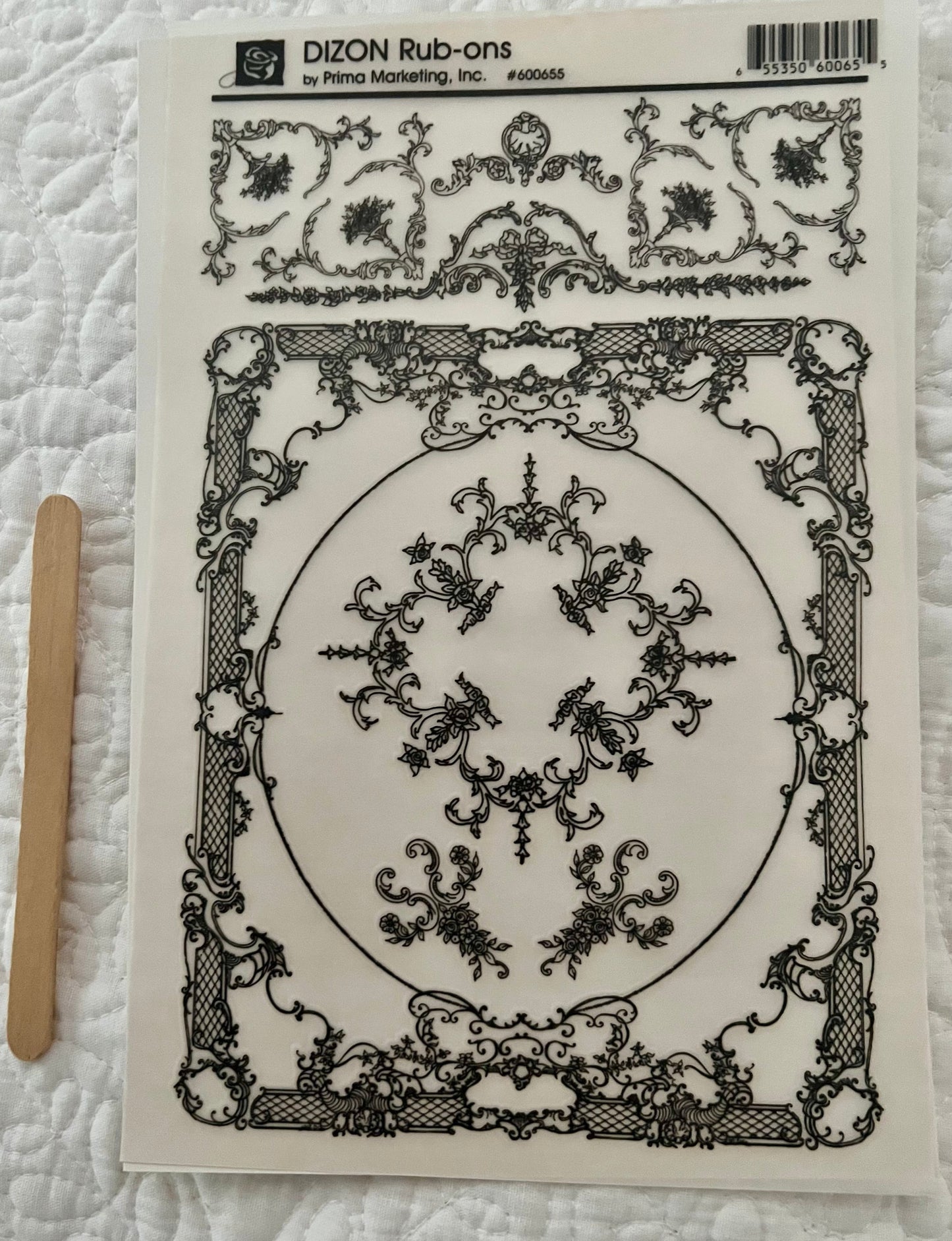 SALE Redesign Dizon Transfer-French Embellishments
