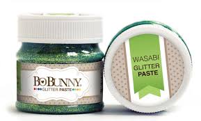 Bo Bunny-Wasabi Glitter Paste