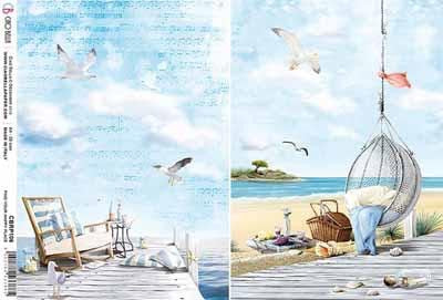 Rice paper- Find your Happy Place A4 NEW
