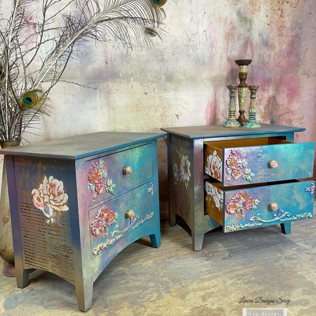 Re Design Decor mould - WILDERNESS ROSE