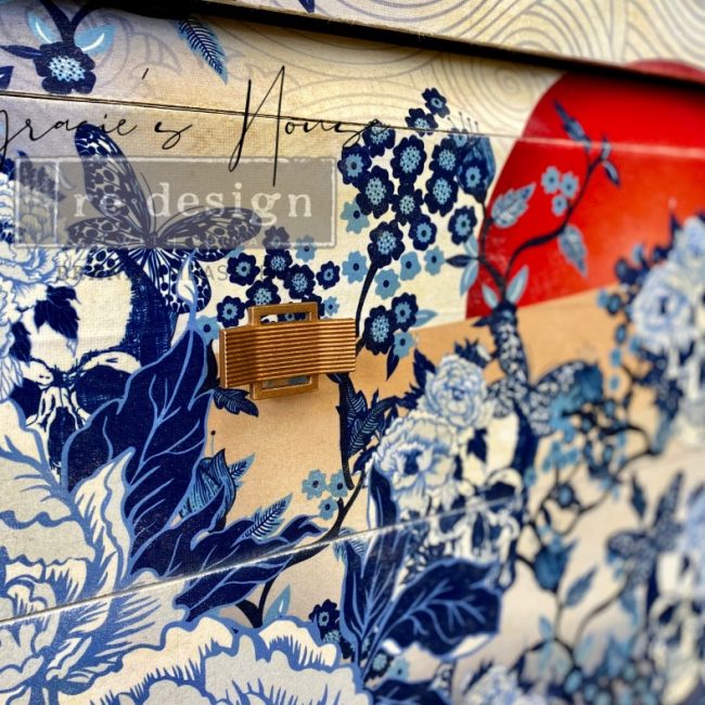 Redesign Fiber Tissue - CECE Skull & Chinoiserie