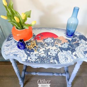 Redesign Fiber Tissue - CECE Skull & Chinoiserie