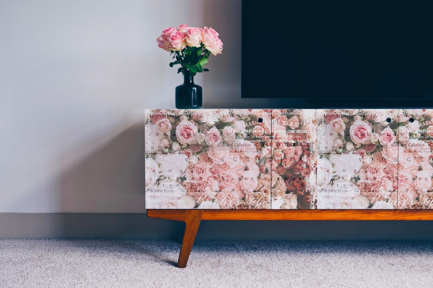 Redesign Fiber Tissue -Angelic Rose Garden