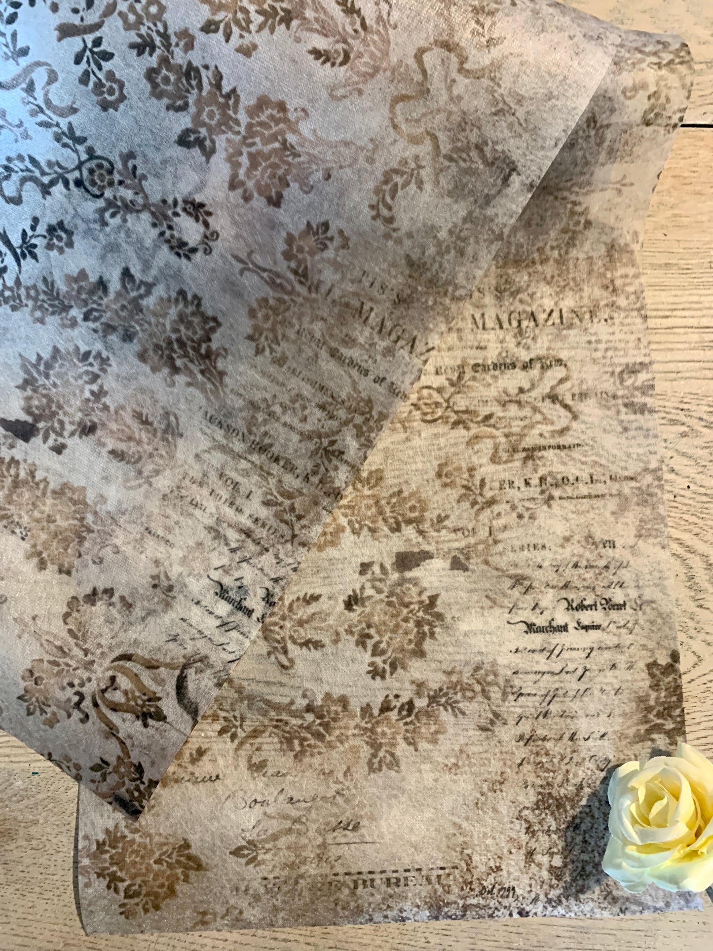 Redesign Fiber Tissue - Washed Damask