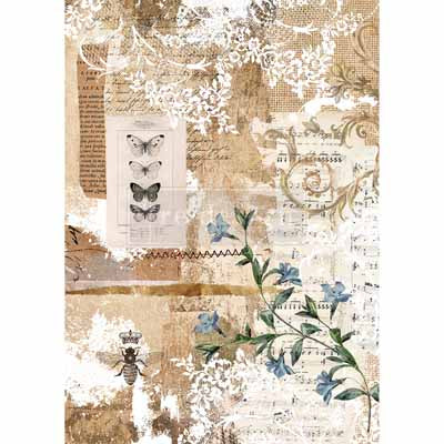ReDesign Rice paper-Botanical Sonata