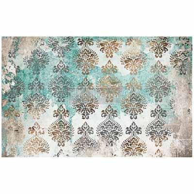 ReDesign Decoupage Fiber Tissue - Patina Flourish