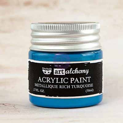 Art Alchemy Métallique Paint- Rich Turquoise