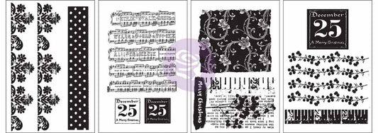 Adhesive Transfer - Merry Xmas