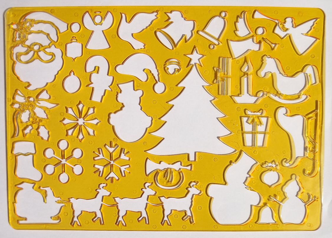 xmas stencil