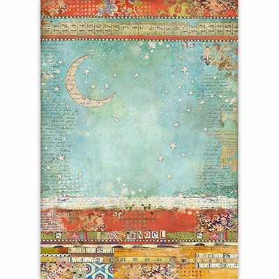 Rice paper -Moon A3