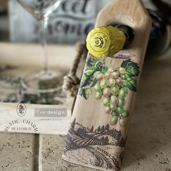 Redesign Decor Transfer Wine-Small 3 sheets