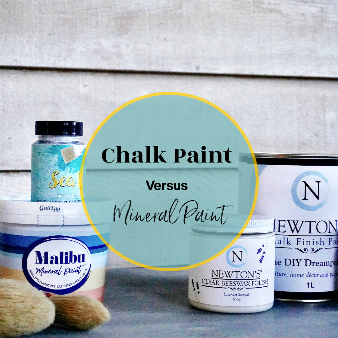 Chalk Paint versus Mineral Paint – Newton's Paints & Crafts NZ.