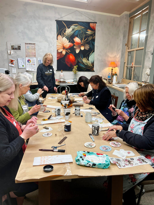 Creative workshops at Newton’s Nelson Store.