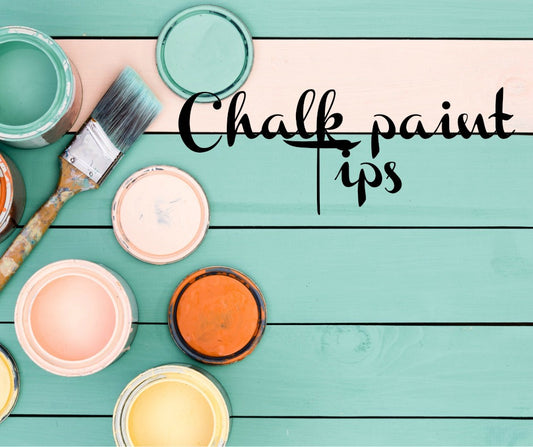 Chalk painting tips