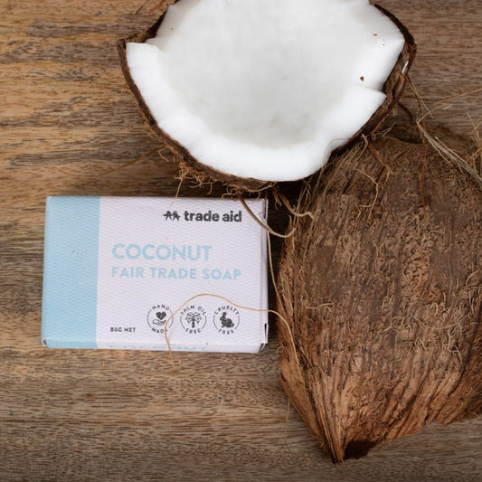 TradeAid Fair Trade Coconut Soap