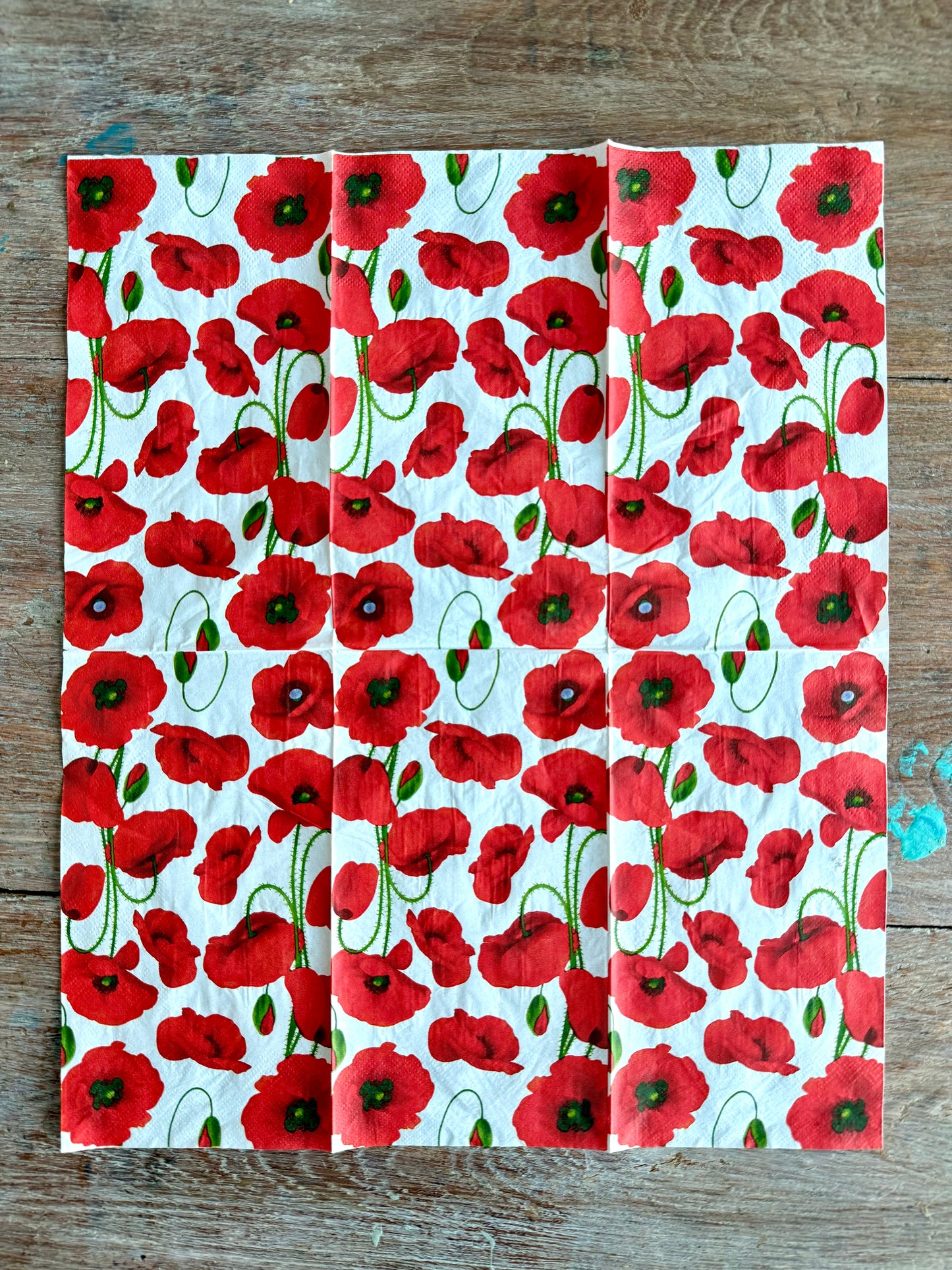 Napkin-Poppies