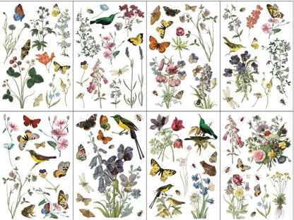 IOD Furniture Transfer " WILDE BLOEMEN