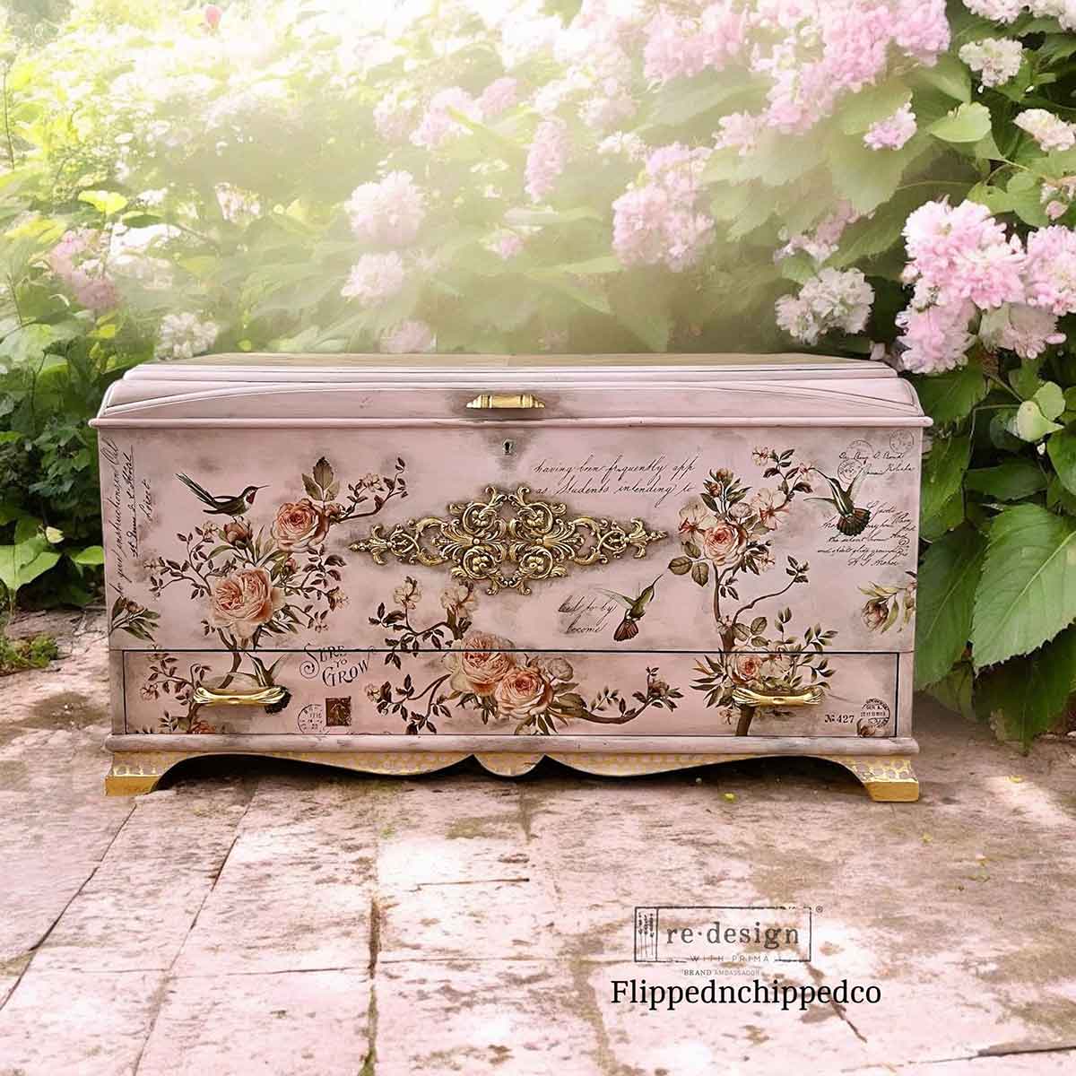 Redesign Decor Transfer-Blossom Tweet 4 sheets