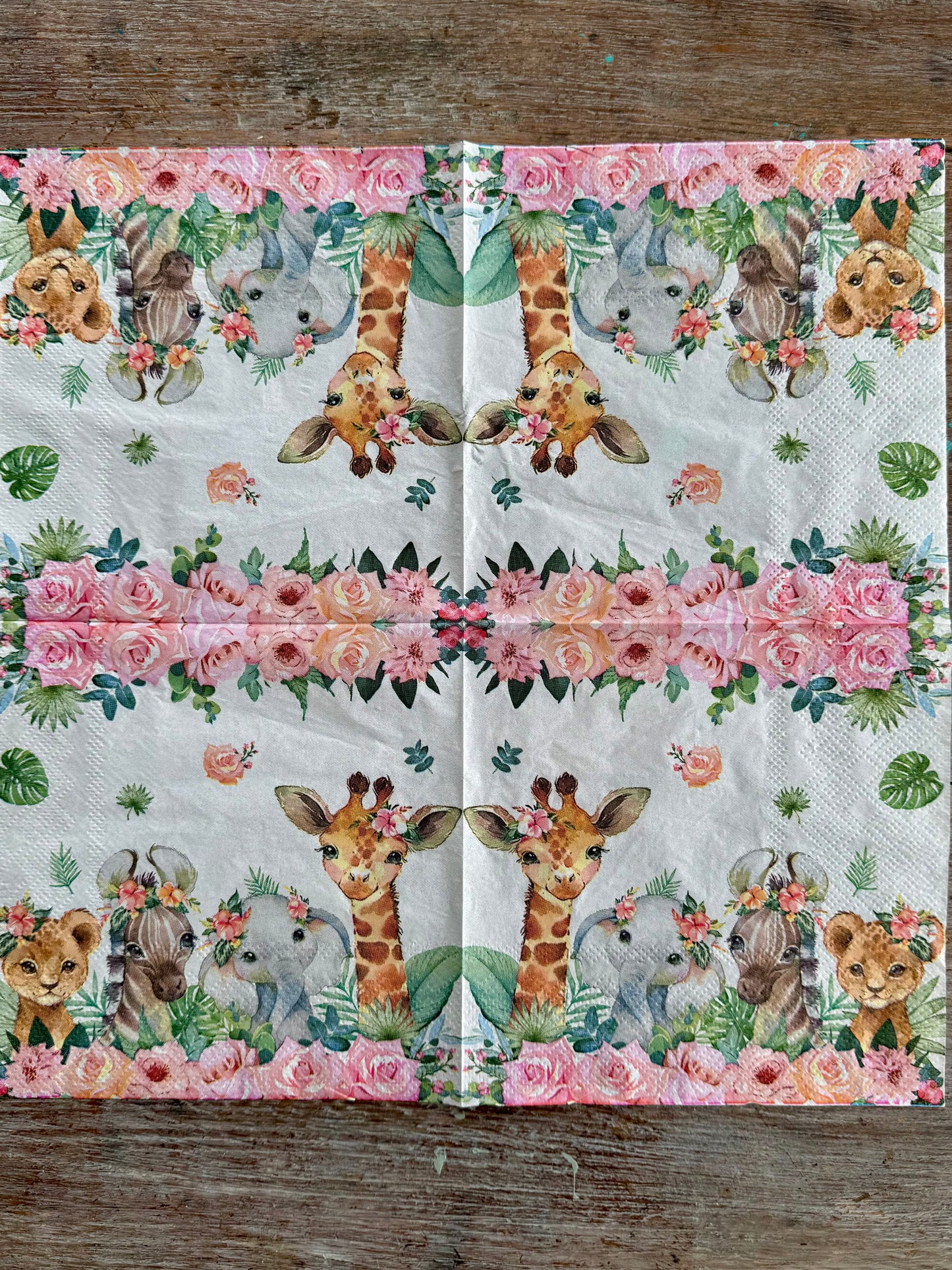 Napkin-Cute Baby Animals